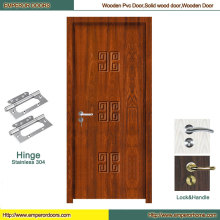 Chine Porte en bois pure de porte de PVC de porte de PVC